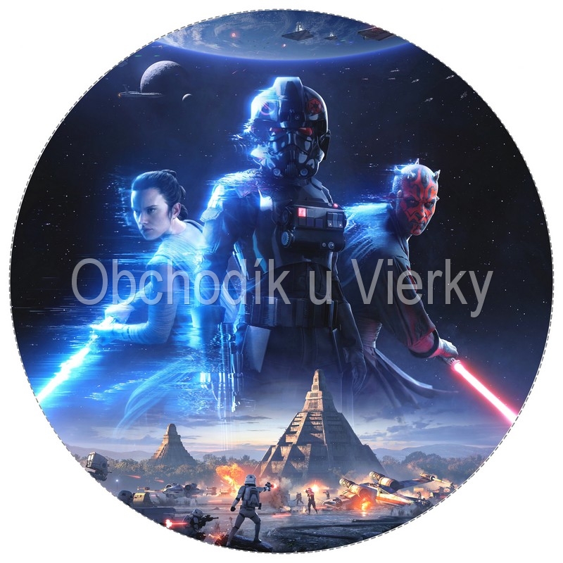 Jedlý obrázok Star Wars č. 8130,06